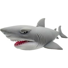 Стретч-іграшка у вигляді тварини ГІГАНТСЬКА АКУЛА (біла) 66/CN21-1