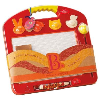 Розвиваюча магнітна дошка Battat для малювання Рафаель BX1294Z, Червоний