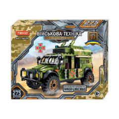 Конструктор "Військова техніка" 16529 (24) "Teko", 275 деталей, бронеавтомобіль &ldquo;IVECO LMV M65&rdquo;, в коробці, 11.1, 16.3