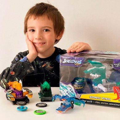 Машинка-трансформер Screechers wild S2 L3 Хантер EU684501