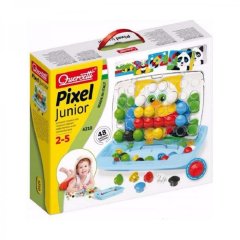 Набір Quercetti для занять Мозаїкою 48 великих фішок + дошка-кейс 4210-Q