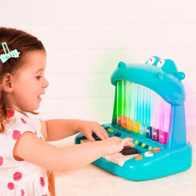 Музична іграшка Battat Гіппопофон LB1650Z, Блакитний