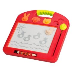 Розвиваюча магнітна дошка Battat для малювання Рафаель BX1294Z, Червоний