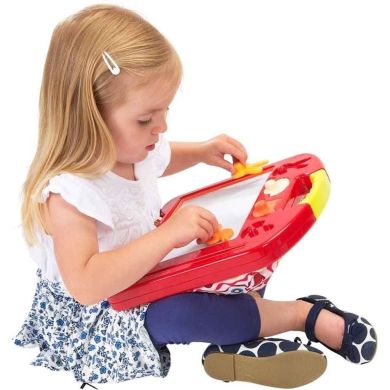 Розвиваюча магнітна дошка Battat для малювання Рафаель BX1294Z, Червоний