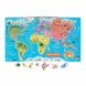 Магнітна карта світу Janod англ.мова J05504