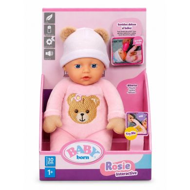 Інтерактивна лялька Baby Born &ndash; Розі (30 см)
