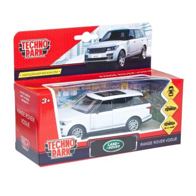 Автомодель Технопарк Range rover Vogue 1:32 белый инерционная VOGUE-WT
