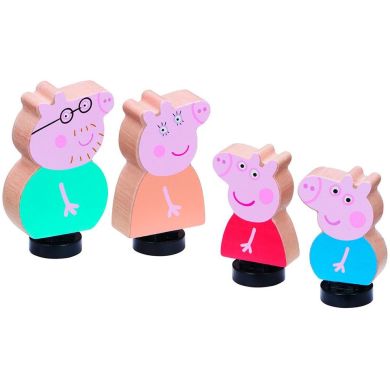 Дерев'яний набір фігурок Peppa Сім'я Пеппи Peppa Wooden 7628