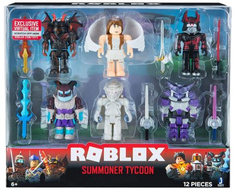 Игровая коллекционная фигурка Roblox Jazwares Multipack Summoner Tycoon W6 ROB0215