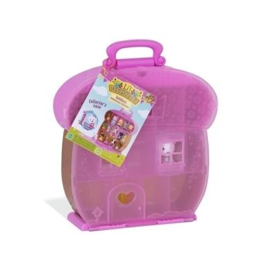 Кейс для фігурок Lil Woodzeez, коричневий з рожевим 63601Z