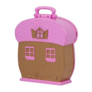 Кейс для фігурок Lil Woodzeez, коричневий з рожевим 63601Z