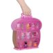 Кейс для фігурок Lil Woodzeez, коричневий з рожевим 63601Z