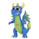 Набір для ліплення Paulinda Super Dough Cool Dragon Дракон Синій PL-081378-16