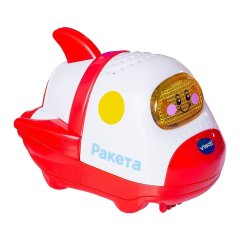 Развивающая игрушка Vtech Бип бип Ракета звуковая на русском 80-191826, Красный