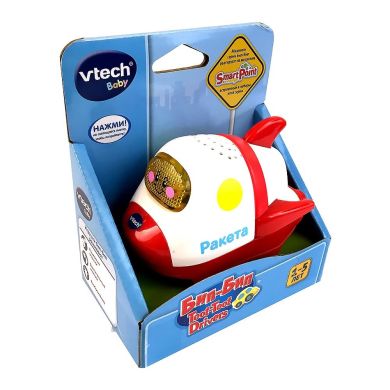 Розвиваюча іграшка Vtech біп біп Ракета звукова російською 80-191826, Червоний