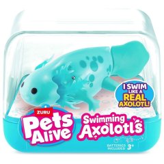 Інтерактивна іграшка PETS ALIVE S1 АКСОЛОТЛЬ (бірюзовий) 9556B
