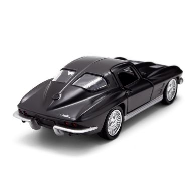 Автомодель - Chevrolet Corvette Split Window 1963 (матовий чорний)