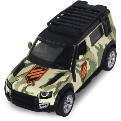 Автомодель серії Шеврони Героїв LAND ROVER DEFENDER 110 3 ОШБр 250363M2