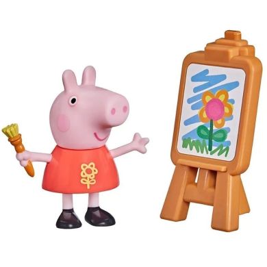 Фигурка Peppa серии Веселые друзья Пепа с мольбертом F2204