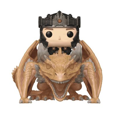 Ігрова фігурка Funko POP! Rides серії Дім Дракона S4 - Ейґон Тарґарієн і Сонцежар