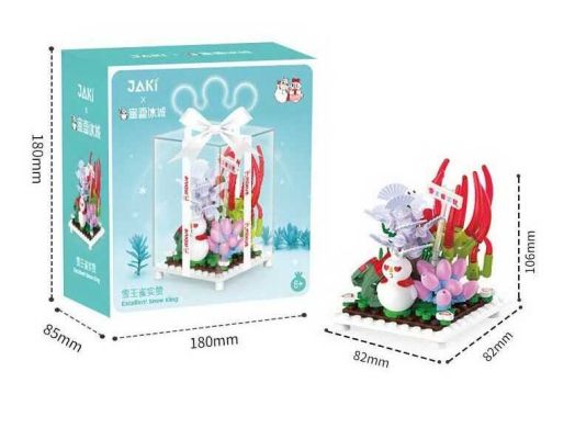 Конструктор XWZB 23022 (36) пластикова колба, в коробці, 10.6, 8.2