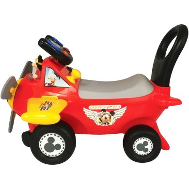 Чудомобиль Kiddieland Самолет пилота Микки 053561, Красный