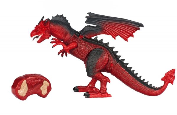Динозавр Same Toy Dinosaur Planet Дракон красный со светом и звуком RS6139AUt