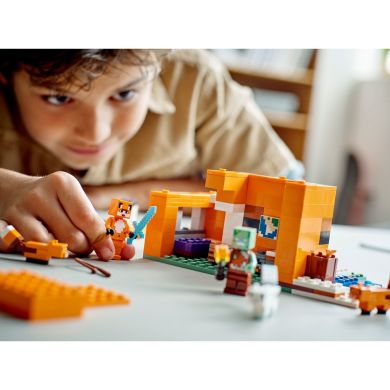 Конструктор Нора лисы Lego Minecraft 21178