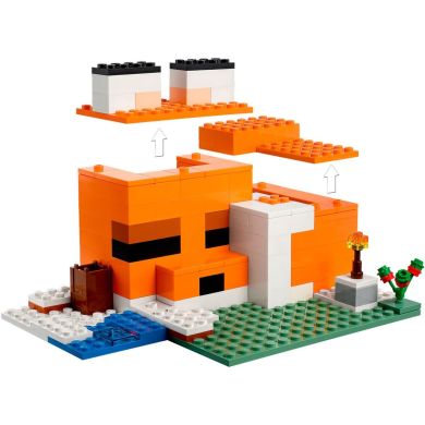 Конструктор Нора лисы Lego Minecraft 21178