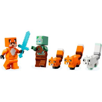Конструктор Нора лисы Lego Minecraft 21178