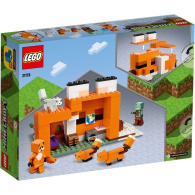 Конструктор Нора лисы Lego Minecraft 21178