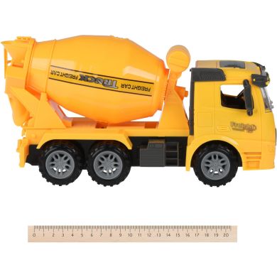 Машинка інерційнаSame Toy Truck Бетономішалка, Жовтий 98-612Ut-1