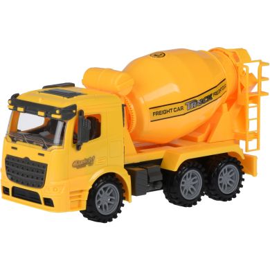 Машинка інерційнаSame Toy Truck Бетономішалка, Жовтий 98-612Ut-1