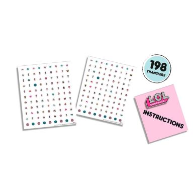 Набор наклеек для ногтей Ses Creative серии L.O.L SURPRISE! Модный лук 14193S