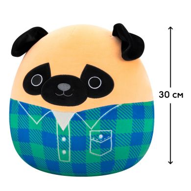М'яка іграшка Squishmallows &ndash; Мопс Принц (30 cm)