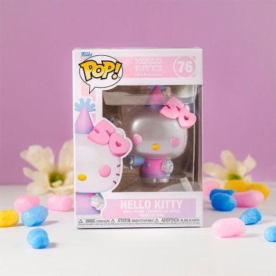 Ігрова фігурка FUNKO POP! серії Sanrio: Hello Kitty S2 ХЕЛОУ КІТТІ З КУЛЬКОЮ 76090