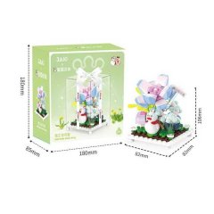 Конструктор XWZB 23023 (36) пластикова колба, в коробці, 10.6, 8.2