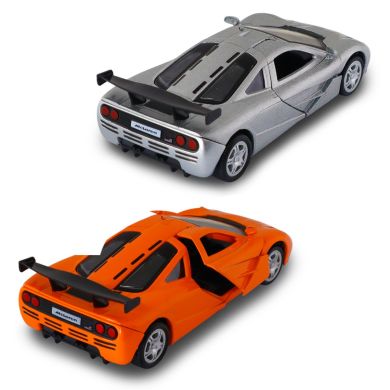 Автомодель - McLaren F1 1992 (сірий, помаранчевий)