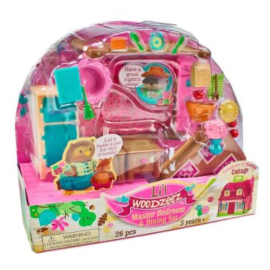 Ігровий набір Lil Woodzeez Спальня і їдальня 6127Z