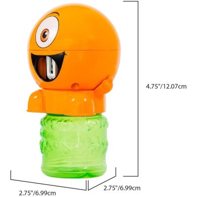 Мильні бульбашки Gazillion Веселун розчин 59 мл, помаранчевий GZ36568