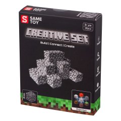 Конструктор магнітний Same Toy Creative Set Cobblestone 20ел