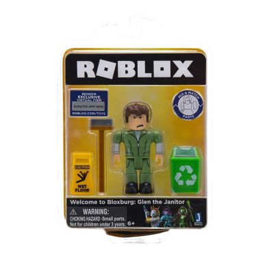 Ігрова колекційна фігурка Jazwares Roblox Сore Figures Welcome to Bloxburg: Glen the Janitor W3 ROG0106