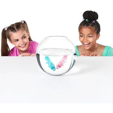 Интерактивная игрушка PETS ALIVE S1 АКСОЛОТЛЬ (розовый) 9556A