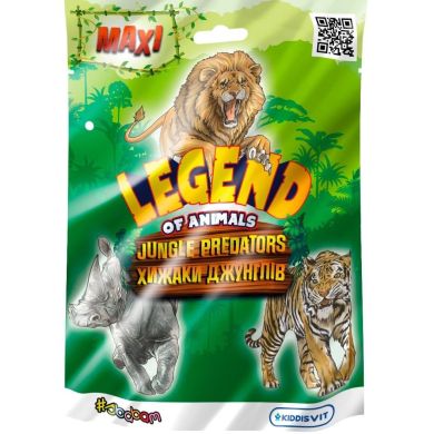 Стретч-іграшка у вигляді тварини серії LEGEND OF ANIMALS МАКСІ ХИЖАКИ ДЖУНГЛІВ 30/CN23