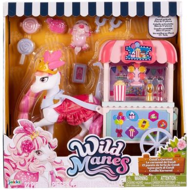 Игровой набор WILD MANES КАРНАВАЛ КОНЕЧКИ КЕНДИ (тележка аксесс.) Wild Manes 723274