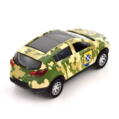 Автомодель серії Шеврони Героїв KIA SPORTAGE R 56 ОМПБр 250362M