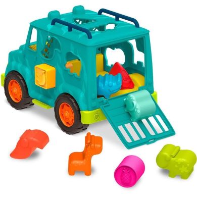 Игровой набор-сортер Грузовик Сафари (цвет море) Battat BX2204Z