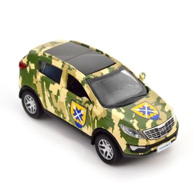 Автомодель серії Шеврони Героїв KIA SPORTAGE R 56 ОМПБр 250362M