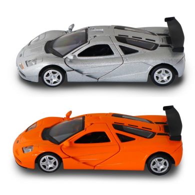 Автомодель - McLaren F1 1992 (сірий, помаранчевий)