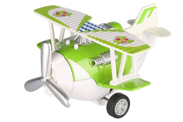 Самолет металический инерционный Same Toy Aircraft зеленый SY8013AUt-4